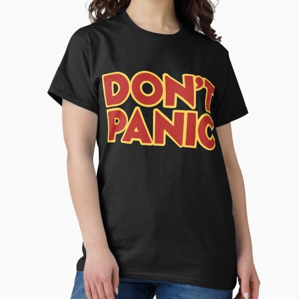 Hitchhiker Galaxy Don't Panic