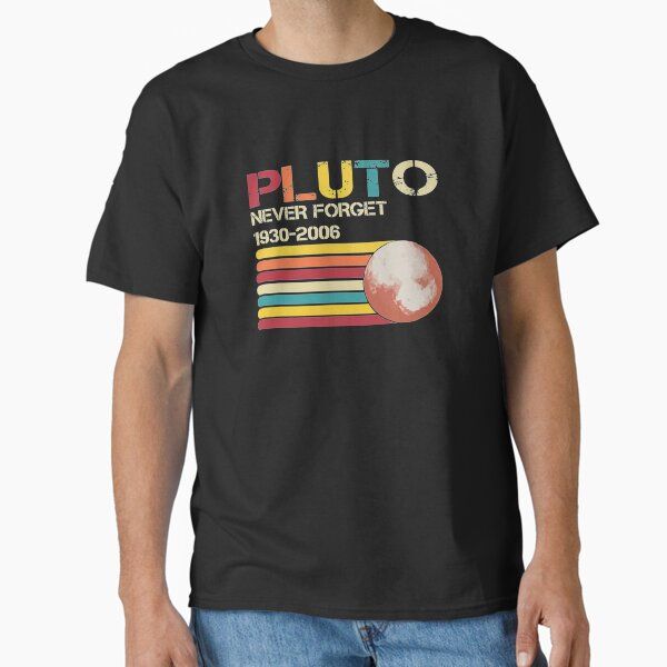 Pluto Never Forget 1930-2006 Retro Vintage Style