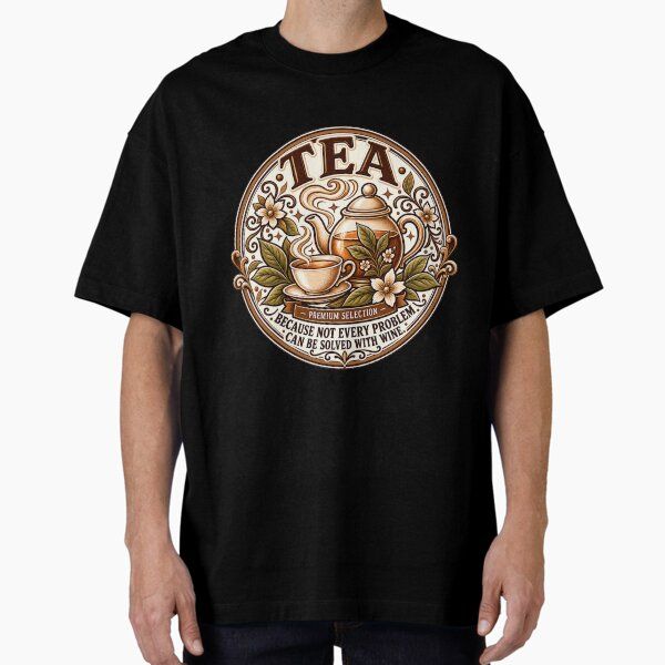Vintage Tea Label Premium Selection Design